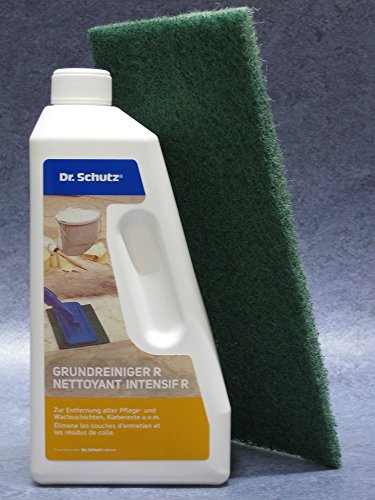 Dr.Schutz Grundreiniger R 750 ml (D/F) + grünes Handpad Aus neuster Abfüllung sofort lieferbar von Dr. Schutz