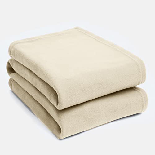 DREAMSCENE Große warme Polar-Fleece-Überwurf, weiche Decke für Sofa oder Bett, einfarbig, 150 x 200 cm, 100% Polyester von DREAMSCENE