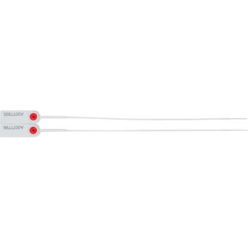 Dreifke® Plombe Fast Pull 330, weiß/rot, Polypropylen, 330mm, 1000/VE von Dreifke