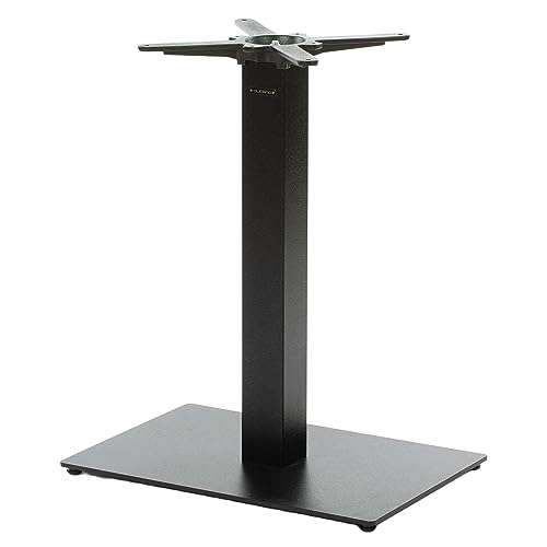 Dublino Tischgestell PJ7090 | Metall schwarz | Höhe 73 cm | für Esstische | Premium Gastro Qualität von Dublino