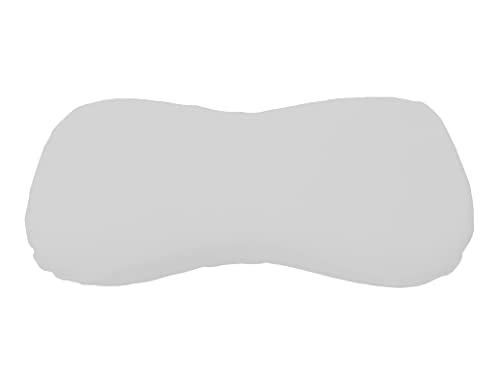 Dukal | Bezug für Schlaraffia Premium Geltex Kissen | 35 x 70 cm | aus hochwertigem DOPPEL-Jersey | 100% Baumwolle | Farbe: grau von Dukal