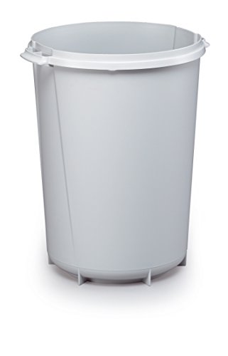 Durable Abfallbehälter Durabin, 40 Liter, grau, 1800519050 von Durable