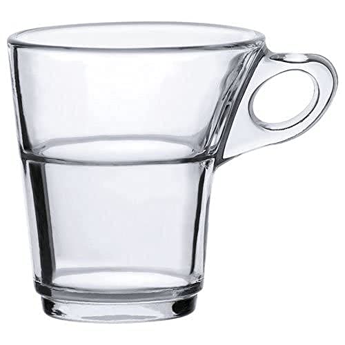 DURALEX 6 Tassen, 9 cl, Caprice, Glas, durchsichtig, 6 Unité (Lot DE 1), 6 von Duralex