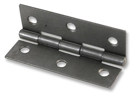 Duratool D00903 Stahl-Scharnier, 65 mm Länge, 2 Stück von Duratool