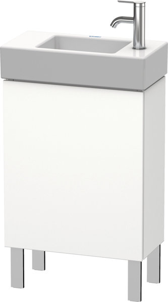 Duravit L-Cube Waschtischunterbau stehend 48,0 x 24,0 cm, 1 Tür, 1 Glasfachboden, für Vero Air 072450, Farbe: Basalt Matt Dekor von Duravit AG