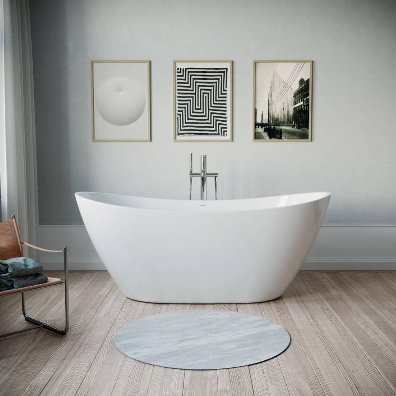 Duravit DuraBerk freistehende Badewanne aus Acryl – Farbe und Größe wählbar von Duravit