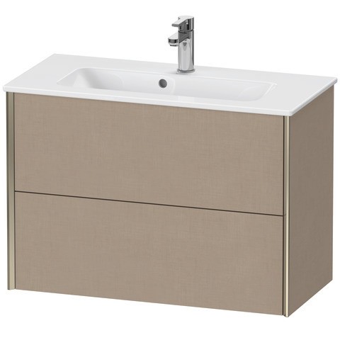 Duravit XViu Waschtischunterbau wandhängend Leinen Matt 810x390x560 mm - XV41790B175 XV41790B175 von Duravit