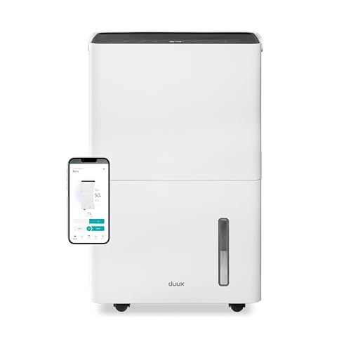 Duux Bora Smart Luftentfeuchter - 20L/24h - Raumentfeuchter für jeden Raum geeignet - Steuerbar per App - Luftentfeuchter Keller - Effektiver gegen Luftfeuchtigkeit von Duux