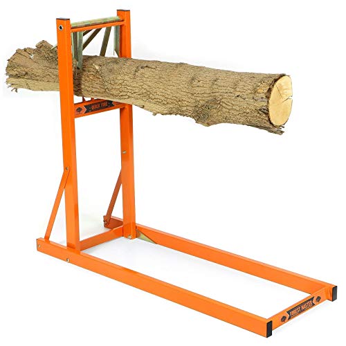 Metall Sägeständer Sägebock Sägehilfe Baum-Stämme Ø 50-250 mm | max. 4 m | max. 150 kg Brenn-Holz sägen von ECI