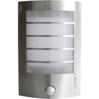 ECO-Light SLIM ST5001-PIR LED-Außenwandleuchte mit Bewegungsmelder LED LED 8.00W Edelstahl von ECO-Light