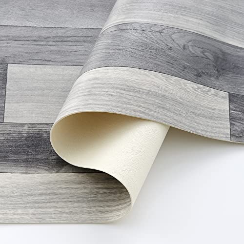 ECOMMERC3 Holm - Langer Vinyl Teppich in Parkett-Holzoptik 60 x 250 cm | Pflegeleichter Rutschfester Läufer, ideal für Flure, Küchen und Außenbereiche von ECOMMERC3