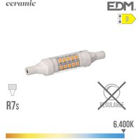 EDM - 360º lineare led-lampe R7S 78 mm 5,5 w kaltlicht - 98981 von EDM