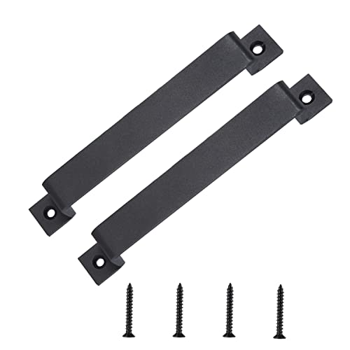 EGTink 2 Stück Schiebetürgriff, Feste Türgriff Schrank Doppelseitiger Türgriff für Scheunentüren, Holztüren, Schranktüren von EGTink