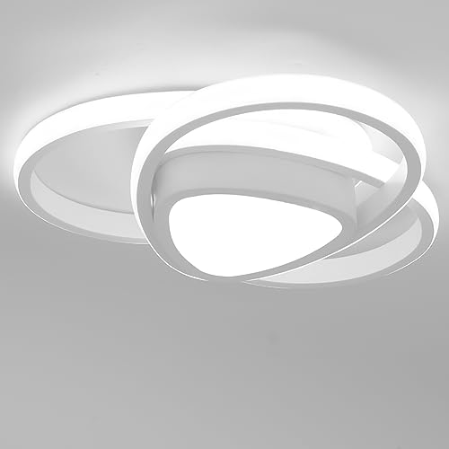 EIDISUNY Moderne LED Deckenleuchte, Moderne Deckenlampe Minimalistische Deckenleuchte LED für Schlafzimmer Flur Wohnzimmer Korridor Aluminium-Deckenleuchten Küchenlampe Flurlampe. 36W Weißem Licht von EIDISUNY