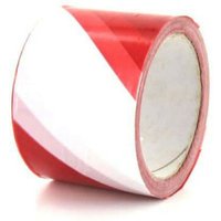 Warnband rot und weiß 100m - Blanc von EIGENMARKE