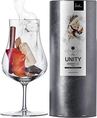 EISCH 1 Malt Whisky Nosing Glas Unity SENSISPLUS in Geschenk-Röhre, Kristallglas, 230m von EISCH