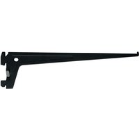 Träger pro 10105 Länge 200 mm pro Träger 60 kg Stahl schwarz matt mit 2 Einhängehaken von ELEMENT SYSTEM