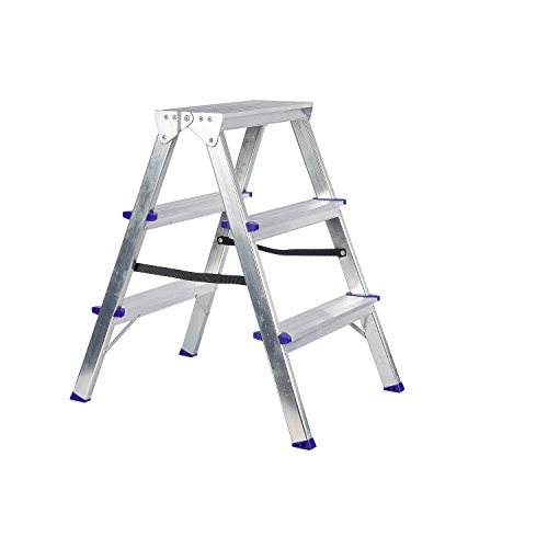 ELKOP Doppelstufen-Leiter, mit Aluminium, 2x 3-stufig von ELKOP
