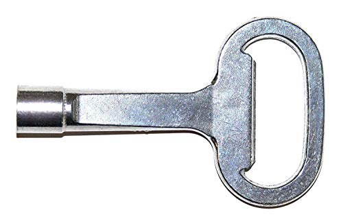 Dornschlüssel mit Innendreikant 7mm,mit Flaschenöffner, Dreikantschlüssel von EM