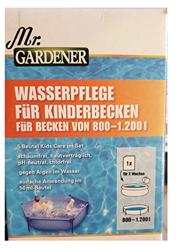 EM Mr.GARDENER Kids Care Wasserpf für Becken bis 1200L, 5 Beutel 0602632MG von EM
