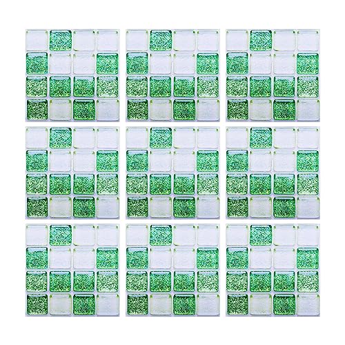 EMSea Mosaikfliesen-Aufkleber, wasserfest, selbstklebend, Badezimmer-Wandaufkleber, Wohnaccessoires, 15 x 15 cm, 20 Stück von EMSea