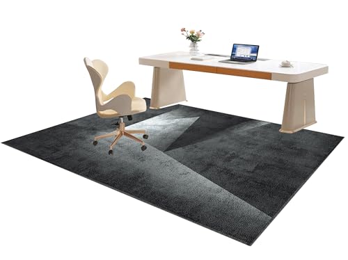 ENHS 120x150cm Bodenschutzmatte für Hartböden, Bürostuhlunterlage, Stuhlmatten rutschfest Schreibtischstuhl Unterlage, Bodenmatte Bürostuhl, Stuhlunterlage,Gaming Stuhlteppich für Laminat von ENHS