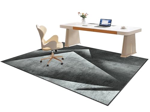 ENHS 140x160cm Bodenschutzmatte für Hartböden, Bürostuhlunterlage, Stuhlmatten rutschfest Schreibtischstuhl Unterlage, Bodenmatte Bürostuhl, Stuhlunterlage,Gaming Stuhlteppich für Laminat von ENHS