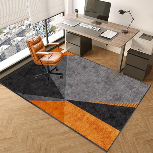 ENHS Bürostuhl Unterlage rutschfest, Bodenschutzmatte für Hartböden, Bodenmatte, Bodenschutz, Unterlegmatte, Boden schutzmatten Gaming, Schutzmatte für Laminat, Parkett, Hartböden 180 x 230 cm von ENHS