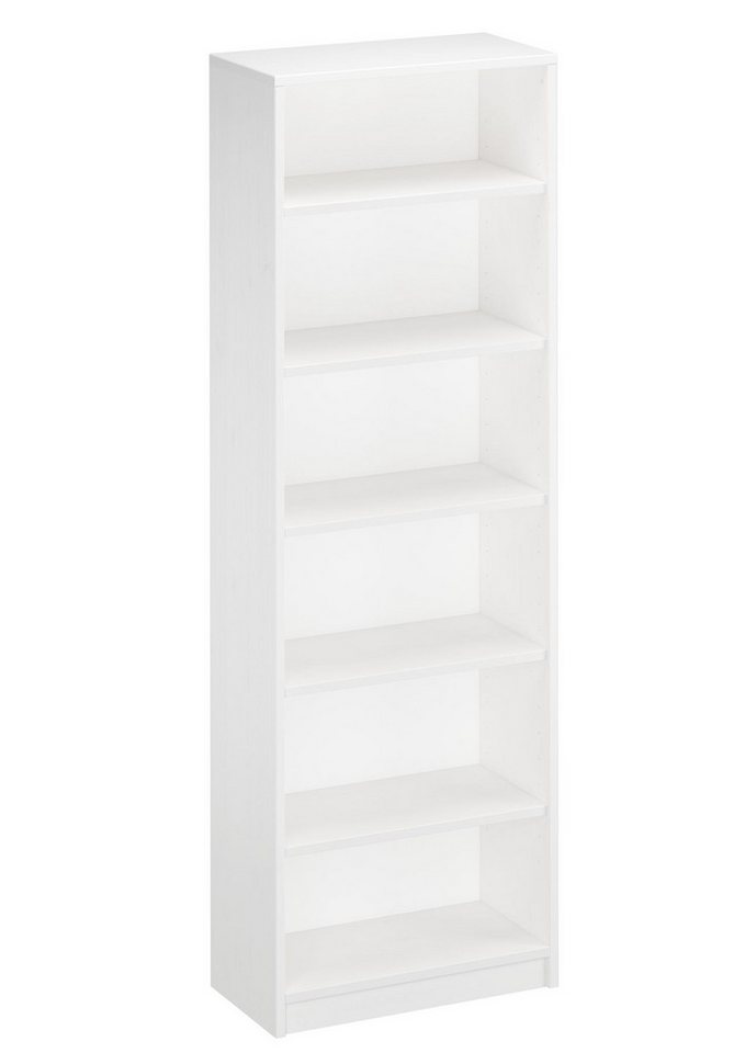 ERST-HOLZ Wandregal Bücherregal verschiedene Farben Kiefer Massivholz 180x60 von ERST-HOLZ