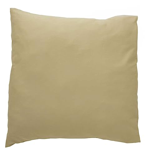 ETHERE MAISON Kissenbezug, Satin, Beige, 65 x 65 cm von ETHERE MAISON