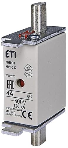 ETI Sicherung NH NH000 gG 4A/500V, Cond. 3 von ETI