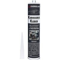Everglue - 1K pu Karosseriekleber flexibel silikonfrei schwarz 360g Kartusche von EVERGLUE