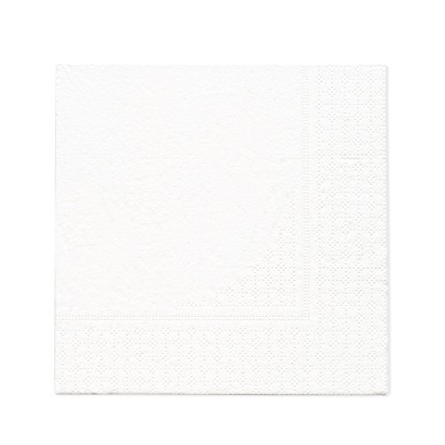 Every E333 – 0 Tissue Serviette, Papier, weiß, 32 x 32 x 0.56 cm, 20 Einheiten von EVERY