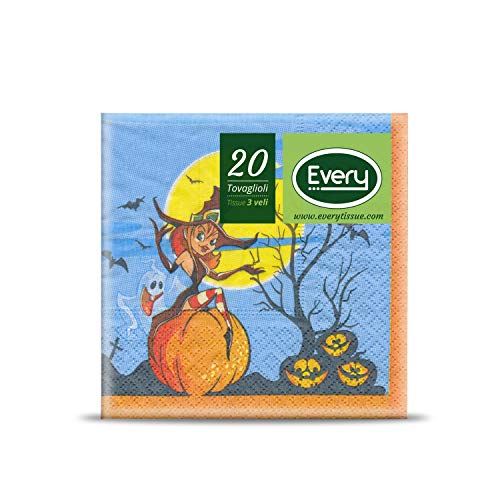 Every Papierhandtuch, Papier, Halloween, 24x24, 20 von EVERY