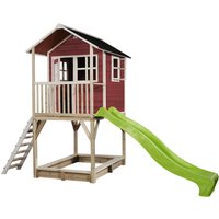 EXIT Toys Spielhaus »Loft Spielhäuser«, BxHxT: 190 x 269 x 391 cm, rot von EXIT Toys