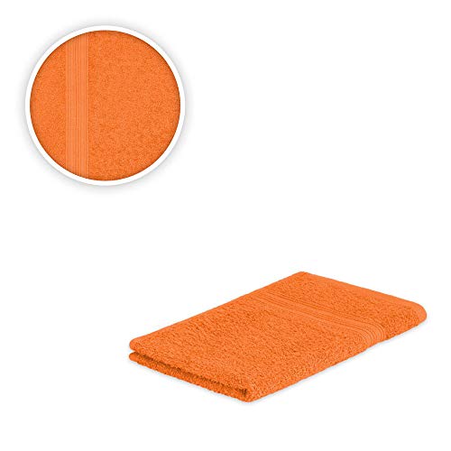 EXKLUSIV HEIMTEXTIL Handtuch Spar Set Baumwolle 500 g/m² Terrakotta 12 x Gästetuch 30 x 50 cm von EXKLUSIV HEIMTEXTIL