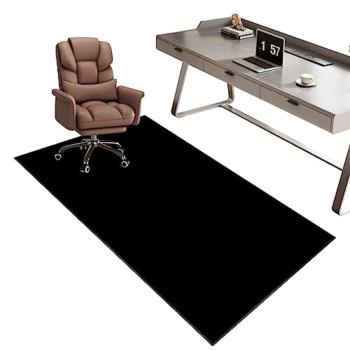 EYEWEB Unterlage Schreibtischstuhl für Teppich und Hartböden | Bodenschutzmatte Bürostuhlunterlage Bürostuhl Teppichschoner Gaming Fußboden-Matte rutschhemmend Bodenschutz | 140 x 180 cm von EYEWEB