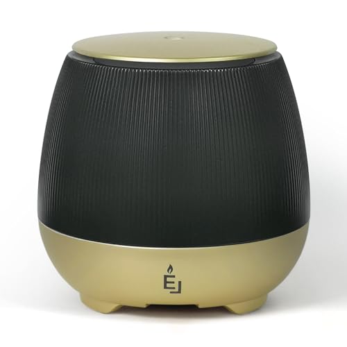 Earnest Living Aroma Diffuser for Essential Oils, 150 ml, Plastic Fragrance Oil Diffuser, Electric Oil Burner, Humidifier, Bedside Lamp, 7 Light Colours, Timer, Automatic Shut-Off von Earnest Living