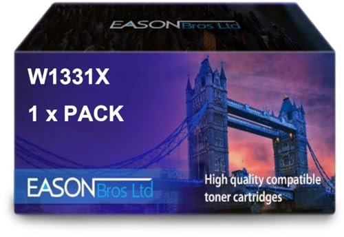 Compatible Replacement for HP W1331X Black Toner Cartridge 331X, Compatible with The Hewlett Packard Laser 408dn Laser 432fdn von Eason Bros