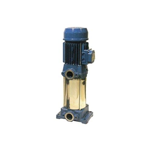 Vertikale Mehrzellige Kreiselpumpe CVM/I A/10 Serie für sauberes Wasser, Brandschutzdruck, industrielle Bewässerung und Waschen, 0,75 kW und 1 PS, Blau (Referenz: 2170030004L) von Ebara