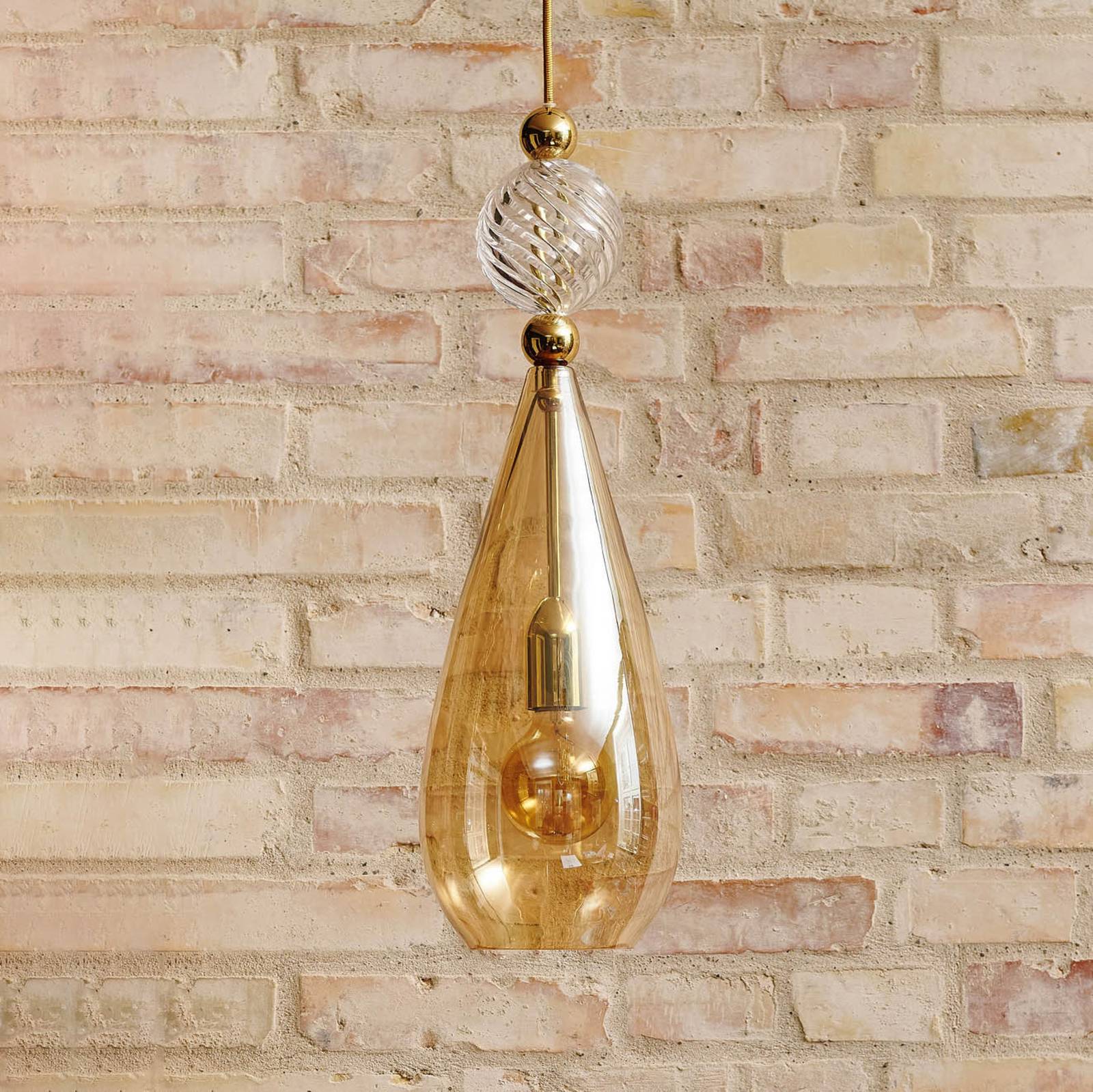 EBB & FLOW Smykke L gold gold-rauch crystal swirl von Ebb & Flow