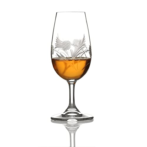 Eburya Flower of Scotland - Schottische Distel Whisky Tasting Glas / Nosing Copita von Eburya