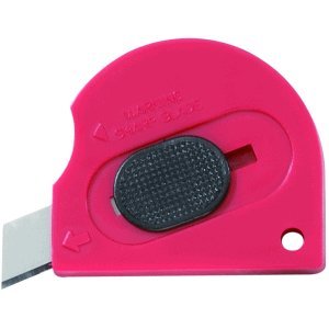 Ecobra Schnellschnitt-Mini-Cutter Kunststoff 9mm rot von Ecobra