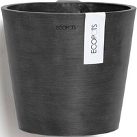 ECOPOTS Blumentopf "Amsterdam Wall Dunkelgrau" von Ecopots