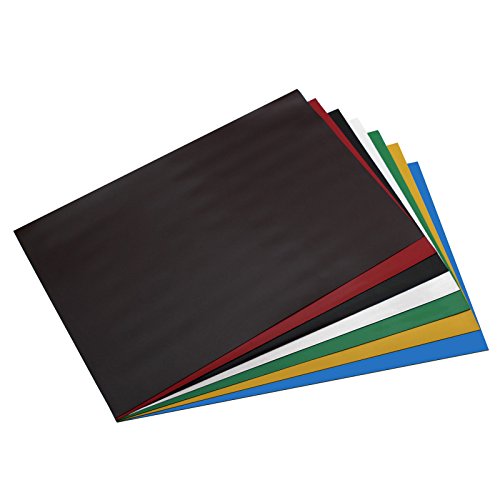 Magnetbogen/Magnetplatte 200x300mm TOP Auswahl: 0,5 - 3mm, 7 Farben auch selbstklebend (Rot Stärke:0,5mm Selbstklebend:nein) von Edelstahlmarkenshop