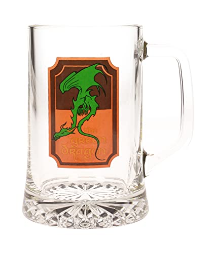 Krug aus Glas der Kollektion THE GREEN DRAGON DER Herr der Ringe von SD TOYS