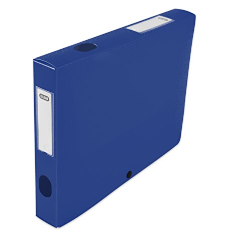 ELBA 400094622 Heftbox zu montieren Rücken 40 mm Polypropylen blickdicht 24 x 32 cm blau von Elba