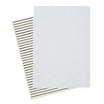 Elco Notizblöcke Weiß Blanco Microperforation DIN A4 Pack 10 von Elco