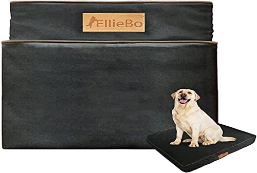 Ellie-Bo Ersatz Wasserdicht Hundebett, 107 cm, Large, Schwarz von Ellie-Bo