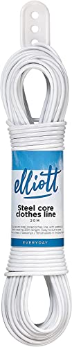 Elliott 10F00184 Stahlkern für Wäscheleine, Weiß von Elliott